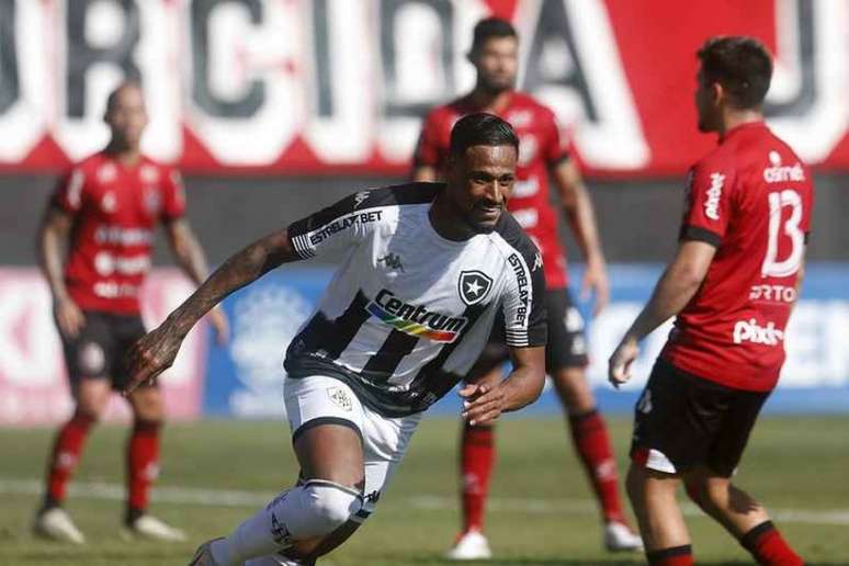 Diego Gonçalves em ação pelo Botafogo (Foto: Vítor Silva/Botafogo)