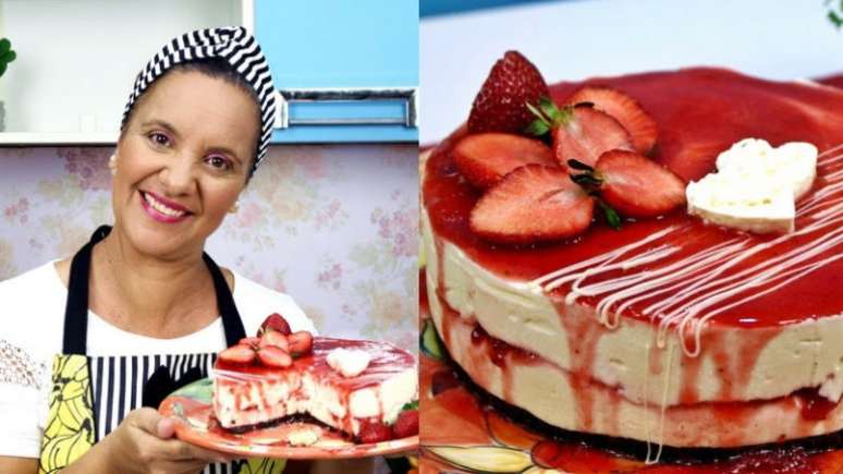 Guia da Cozinha - Cheesecake de morango: uma sobremesa para impressionar os convidados