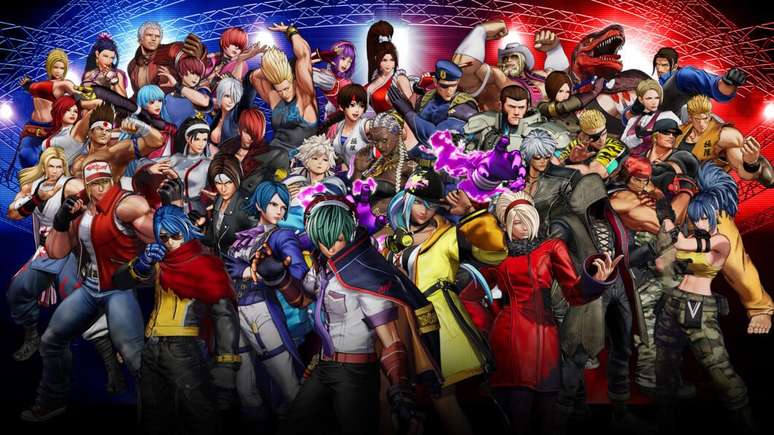 Todos os personagens de The King of Fighters XV 