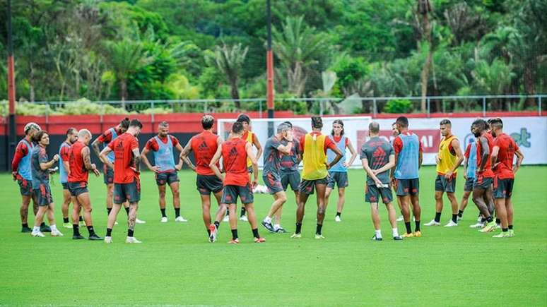 Flamengo está encaminhando para o fim da segunda semana com Paulo Sousa (Foto: Marcelo Cortes / Flamengo)