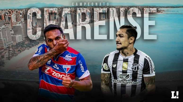 Fortaleza e Ceará entram apenas na segunda fase do Campeonato Cearense 2022 (Arte LANCE!)