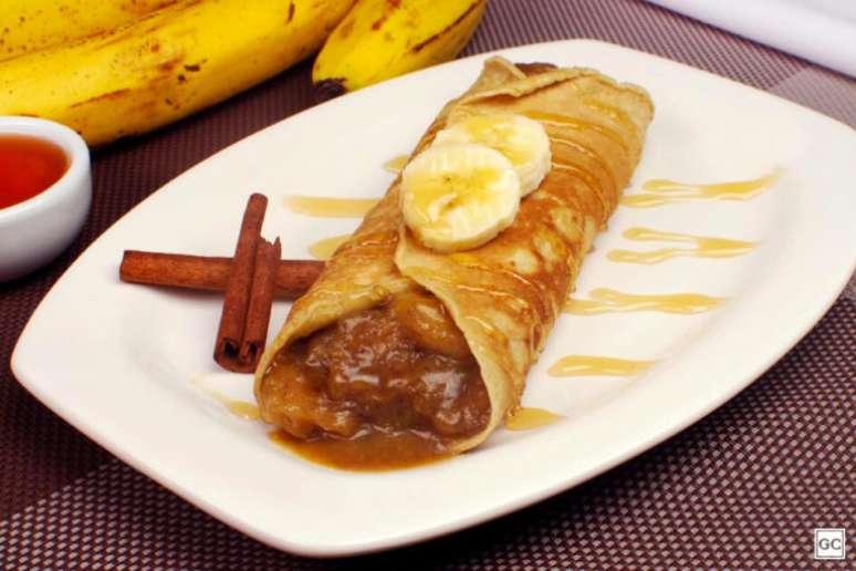 Guia da Cozinha - Receita de crepioca de banana fácil e saborosa