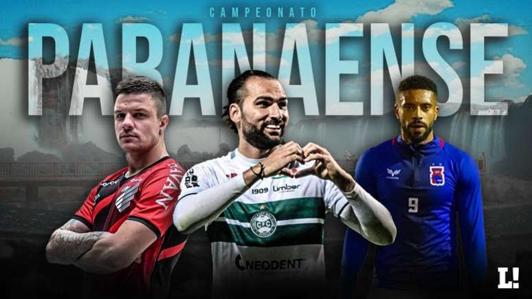 Campeonato Paranaense 2022 já conta com clássico entre Athletico e Paraná Clube na primeira rodada (Arte LANCE!)