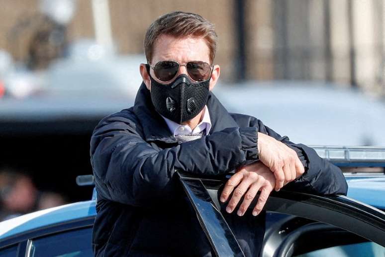 Ator Tom Cruise em set de "Missão Impossível 7" em Roma
13/10/2020
REUTERS/Guglielmo Mangiapane