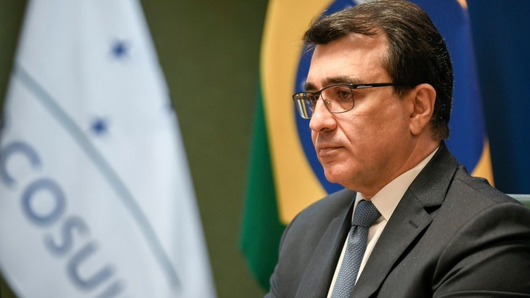 O ministro de Relações Exteriores do Brasil, Carlos França: foco em América Latina no Conselho