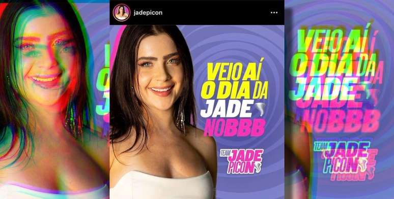 Apesar do ‘odiada’, Jade tem agradado ao público do ‘BBB’