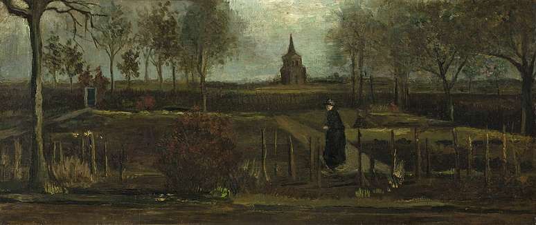 'Jardim Paroquial de Nuenen na Primavera', furtado em março de 2020, se somou às 37 obras de arte de Van Gogh que foram furtadas desde 1937, sendo 3 delas 2 vezes, em 15 assaltos