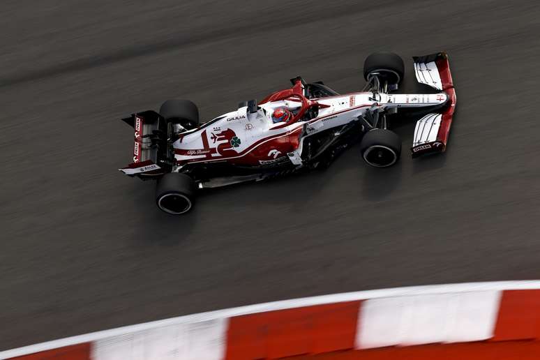 Kimi Räikkönen em ação no GP dos Estados Unidos (Foto; Alfa Romeo)