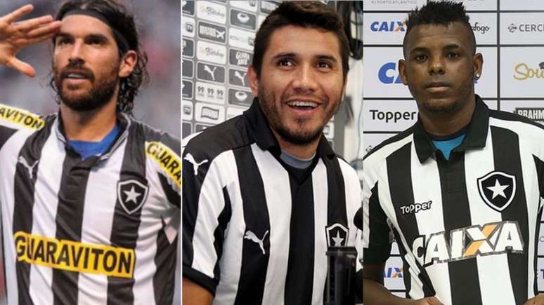 Jogadores do Botafogo (Vitor Silva / SSpress / Botafogo)