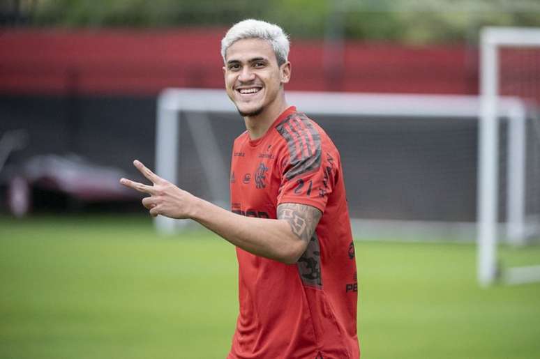Pedro chegou ao Flamengo no início de 2020 (Foto: Alexandre Vidal/Flamengo)