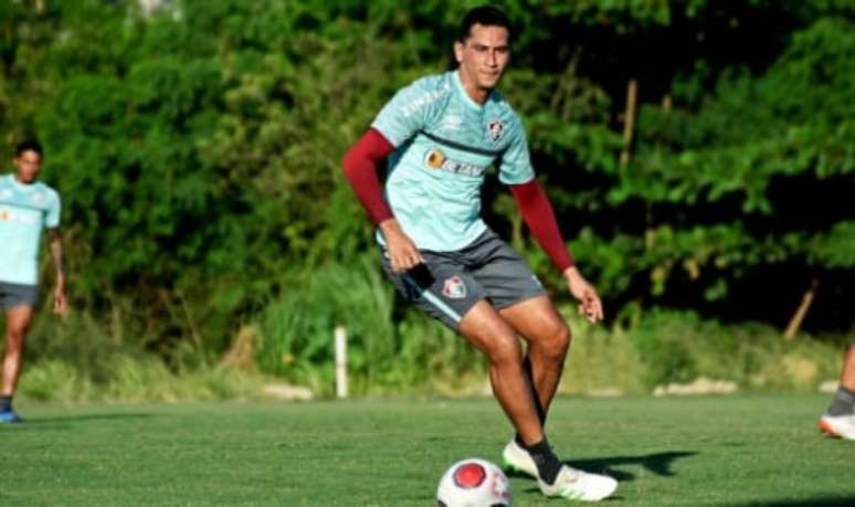 Ganso, durante treino do Fluminense (Foto: Mailson Santana/Fluminense FC)