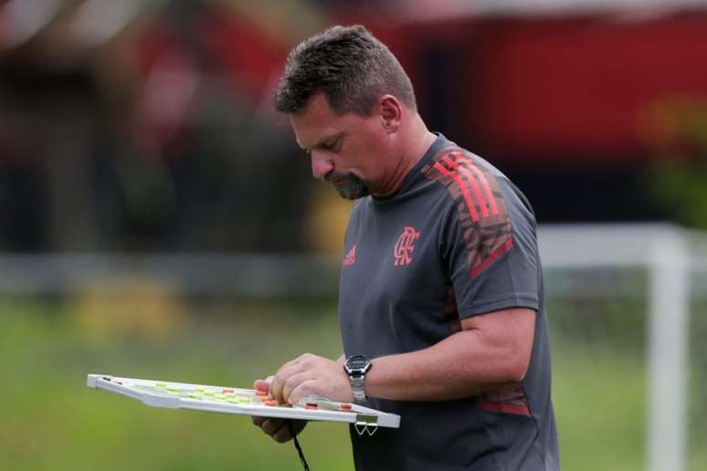 O treinador também falou sobre André (Foto: Gilvan de Souza/Flamengo)