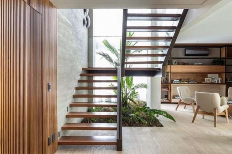 15. Decora&ccedil;&atilde;o moderna com jardim de inverno &ndash; Foto Padovani Arquitetos