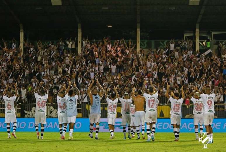 Torcedores presentes em Volta Redonda gostaram da atuação do Vasco (Rafael Ribeiro/Vasco)