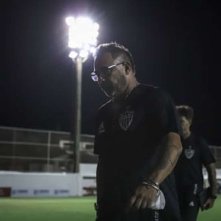 Antônio Mohamed gostou da estreia do Galo e planeja o time titular em campo brevemente-(Pedro Souza/Atlético-MG)