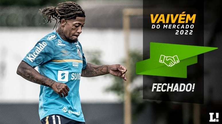Marinho está próximo de ser anunciado como reforço do Flamengo para 2022 (Foto: Ivan Storti / Santos)