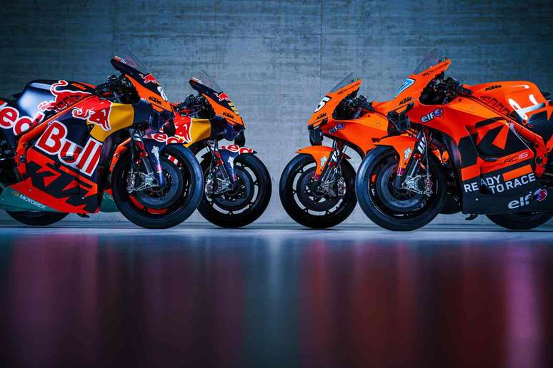 KTM e Tech3 vão correr com o modelo RC16 na temporada 2022 