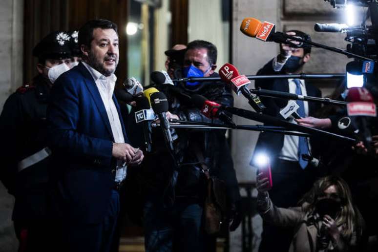 Salvini tentou bancar presidente do Senado, mas fracassou
