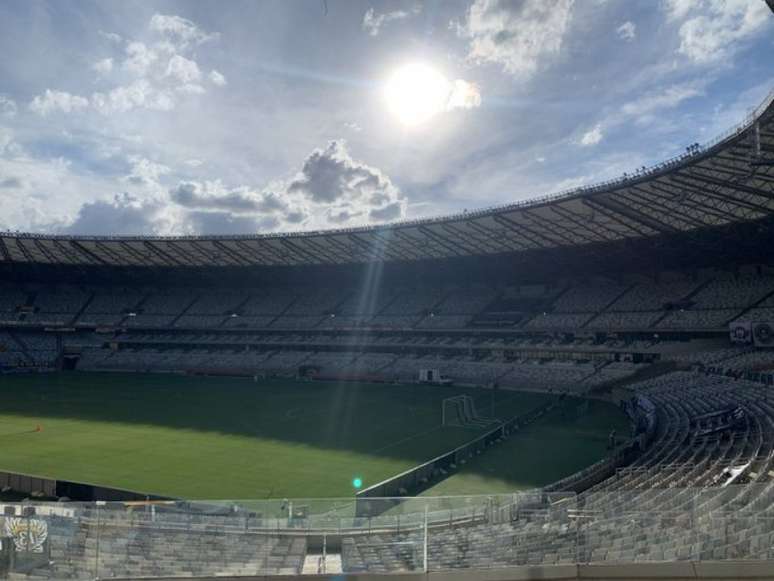Mineirão será palco do próximo jogo do Brasil (FOTO: Twitter/Estádio do Mineirão)