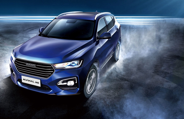 Haval H6: SUV mais vendido na China, em breve no Brasil.