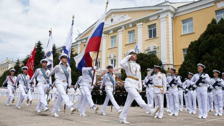 Em 2014, a Rússia anexou a península ucraniana da Crimeia