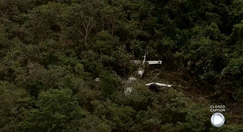 Avião com na fazenda do ex-piloto Nelson Piquet