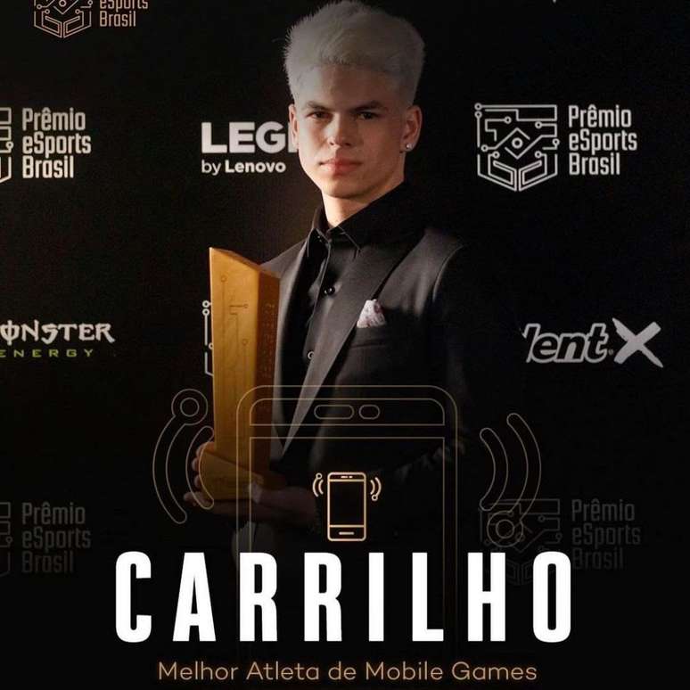 Carrilho foi um dos vencedores do Prêmio eSports 2021