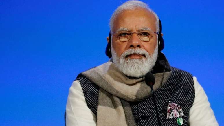 O primeiro-ministro, Narendra Modi, é membro de longa data do RSS