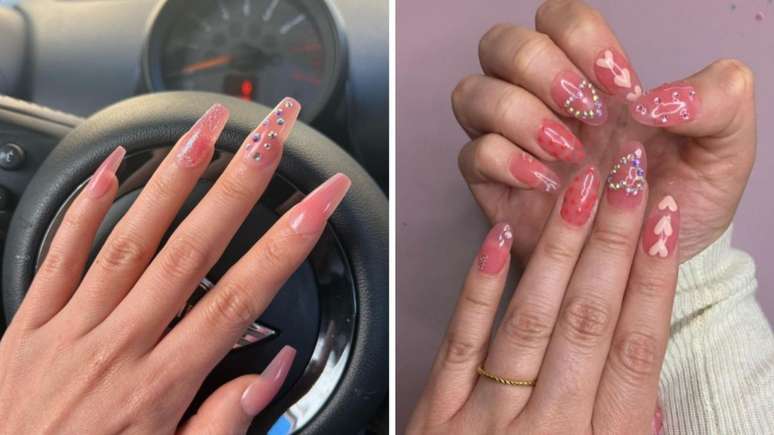 O modelo jelly nails faz muito sucesso entre as asiáticas e agora chega como tendência no Brasil