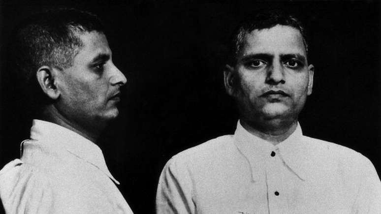 Nathuram Godse foi condenado à forca pelo assassinato de Gandhi