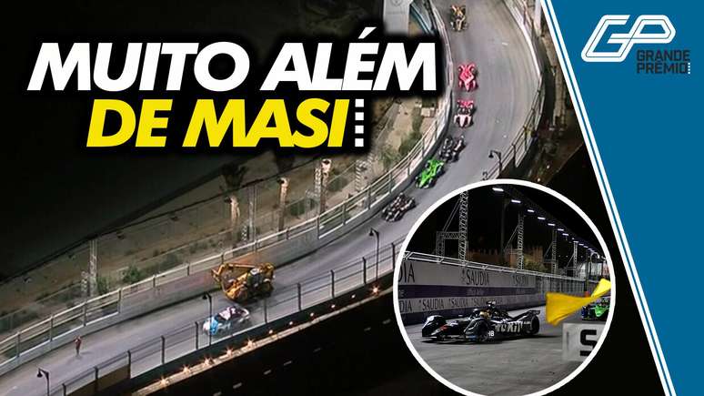 Final da Fórmula E em Diriyah teve final sob safety-car e até guindaste na pista 