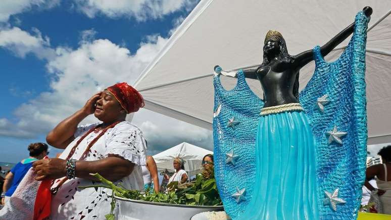 Iemanjá é uma divindade originalmente negra