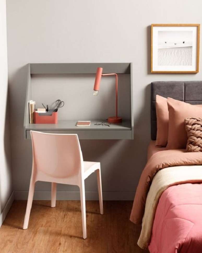 40. M&oacute;veis inteligentes para quarto pequeno &ndash; Foto Tok e Stock