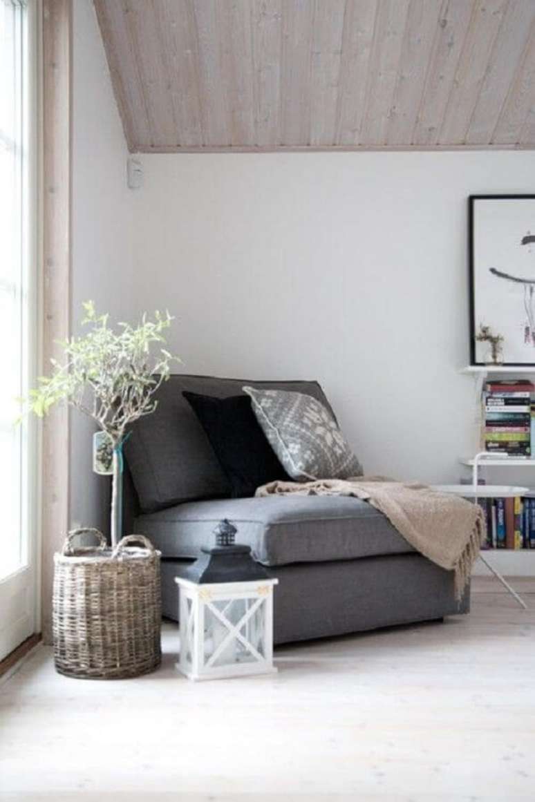 14. Decora&ccedil;&atilde;o com poltrona de moveis inteligentes &ndash; Foto Planete Femmes