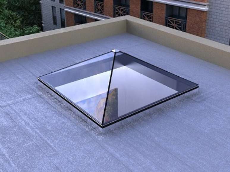 16. Claraboia piramidal. Fonte: Artofit