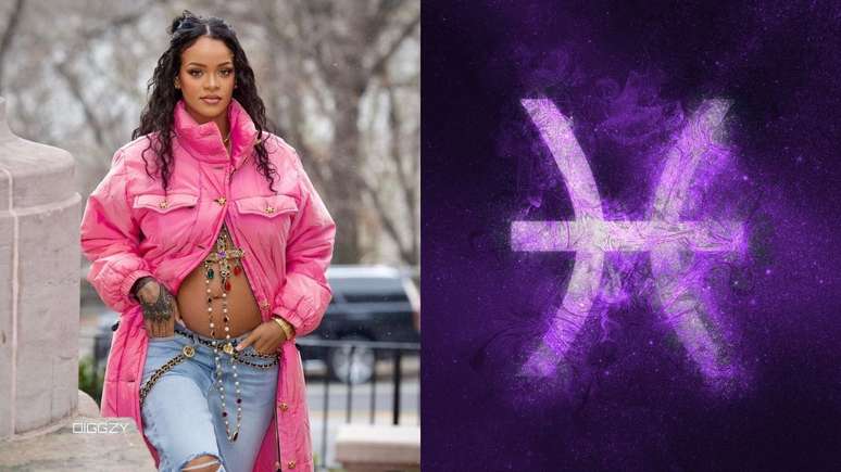 Será que Rihanna se comportou como a pisciana que é na hora da revelação?