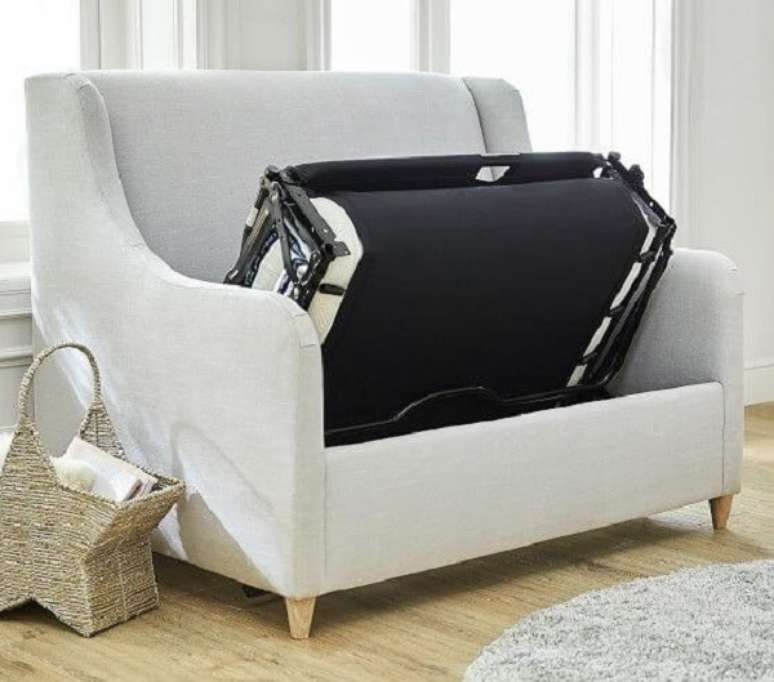 43. Poltrona cama para quarto de beb&ecirc; com m&oacute;veis inteligentes -Foto Pottery Barn Kids