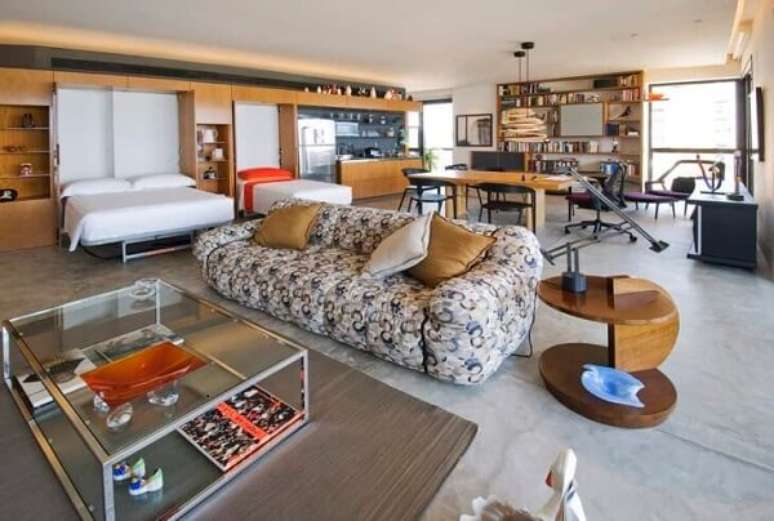 18. Loft com m&oacute;veis inteligentes &ndash; Foto Gaudenzi Arquitetuar