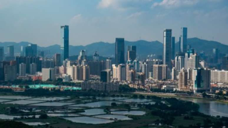 Pequim, de ascensão a símbolo da consolidação econômica chinesa (Foto: Bertha Wang / AFP)