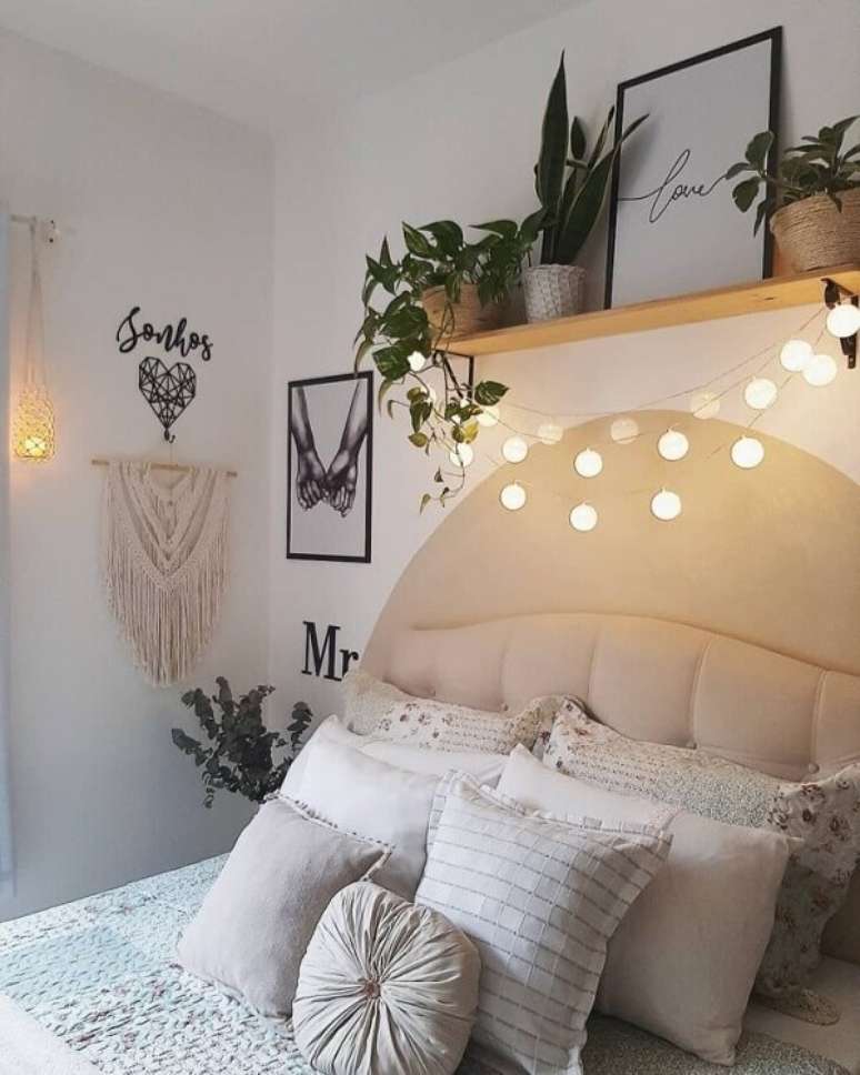 62. Quarto com macram&ecirc; na parede &ndash; Foto Perfil da jack