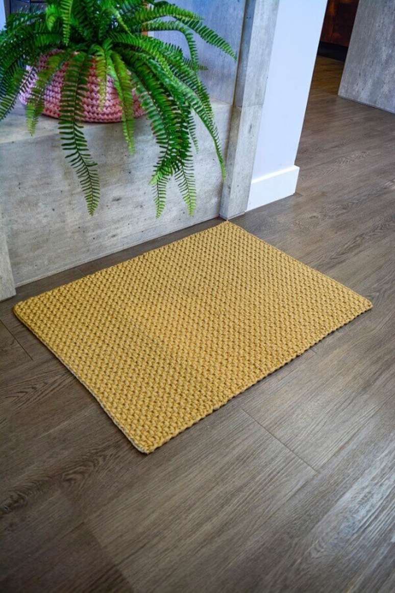 4. Decora&ccedil;&atilde;o de casa com tapete artesanal &ndash; Foto: Circulo