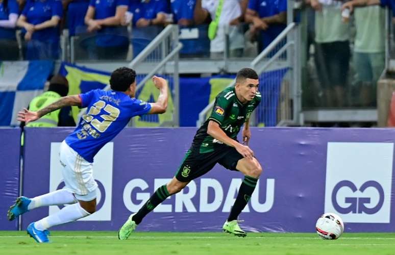 O time azul não foi bem diante do Coelho e encara a Veterana fora de casa -(Foto: Mourão Panda / América-MG)