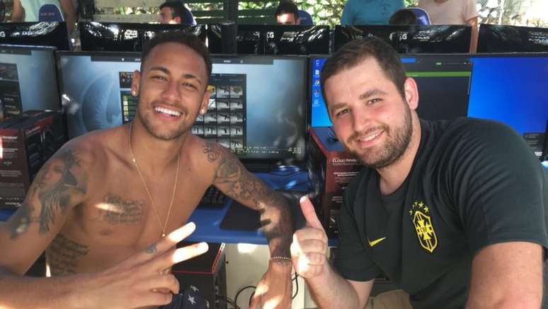 Neymar Jr. e FalleN, líder da Last Dance, são amigos pessoais