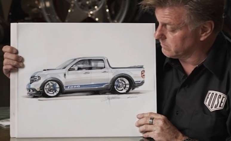 Chip Foose: sketch da Maverick Shelby