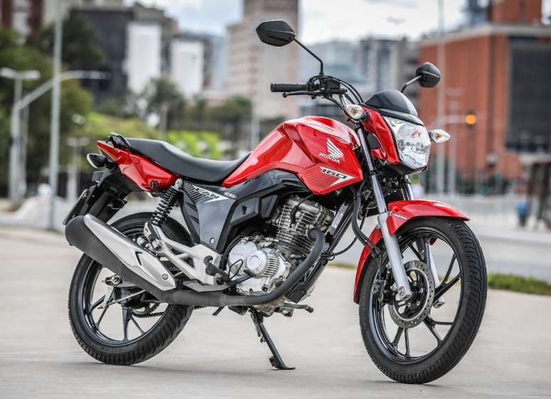 Honda CG 160: moto mais vendida em julho com 34.513 emplacamentos.