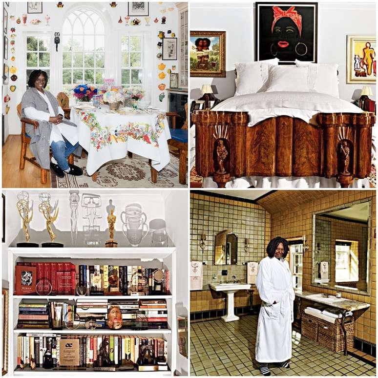 A artista gosta de decora&ccedil;&atilde;o ecl&eacute;tica