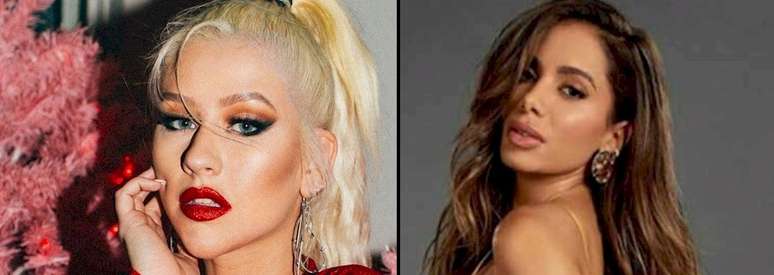 Fotos: Reprodu&ccedil;&atilde;o | Instagram | @xtina | @anitta
