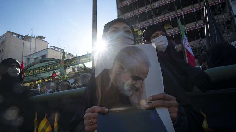 General Qasem Soleimani foi morto em um ataque de ve&iacute;culo a&eacute;reo n&atilde;o tripulado