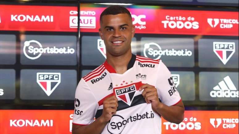 Gabriel Sara, Rigoni e Alisson foram os únicos jogadores que atuaram em todos os jogos da temporada deste ano, no São Paulo (Rubens Chiri / saopaulofc.net)