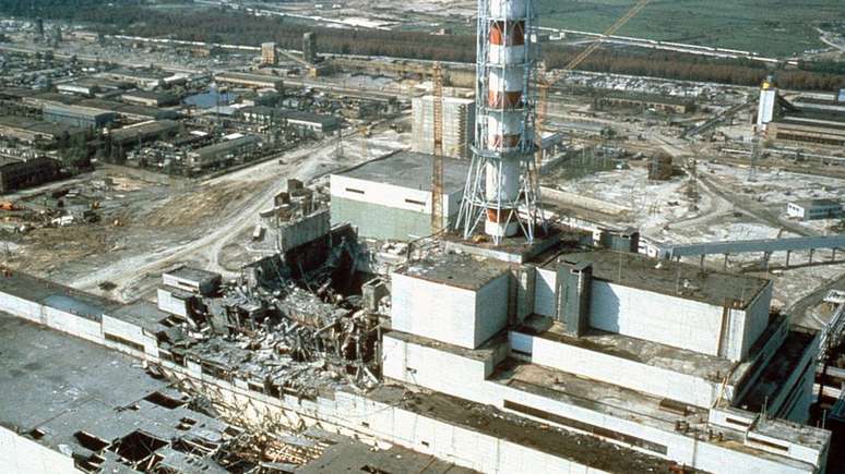 O acidente nuclear na usina de Chernobyl foi o mais grave da hist&oacute;ria